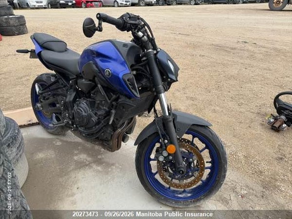 2022 Yamaha Mt-07