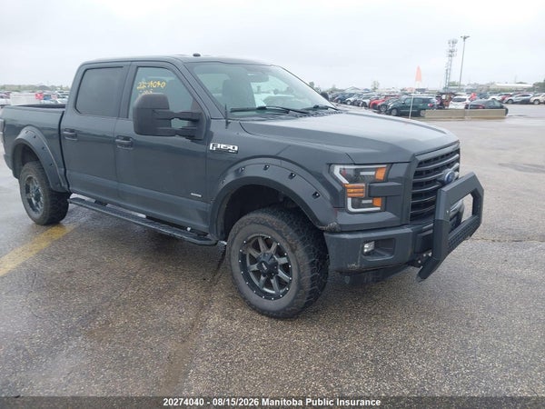 2016 Ford F150 Xlt Supercrew