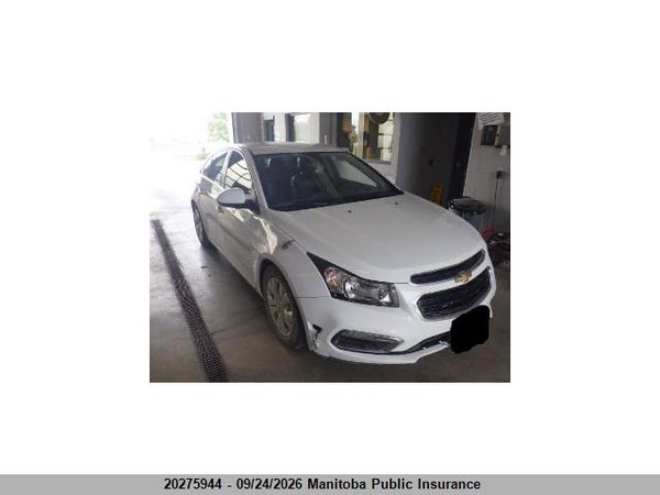 2015 Chevrolet Cruze Lt Turbo