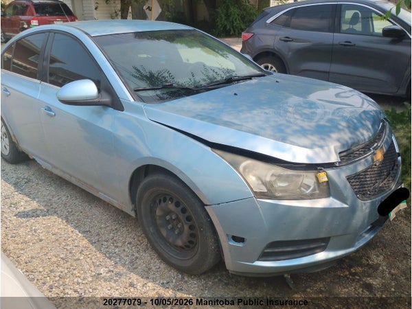 2012 Chevrolet Cruze Lt Turbo