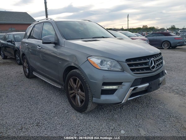 2012 Mercedes-Benz Ml 350