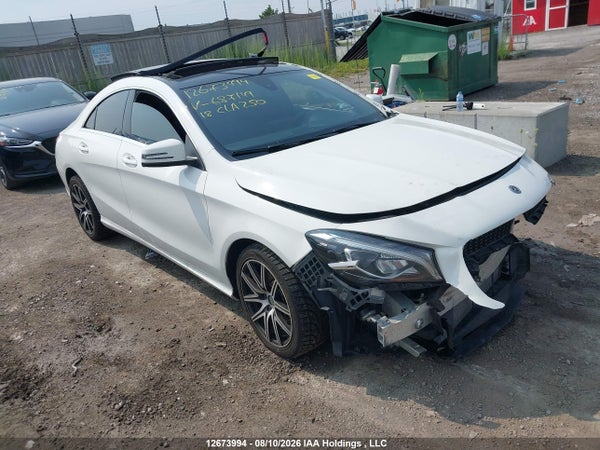 2018 Mercedes-Benz Cla 250