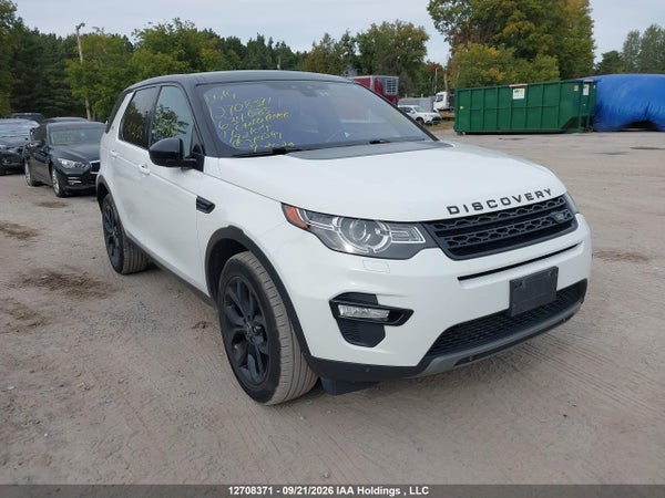 2017 Land Rover Discovery Sport
