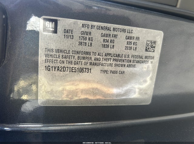 CHEVROLET CORVETTE STINGRAY - 9