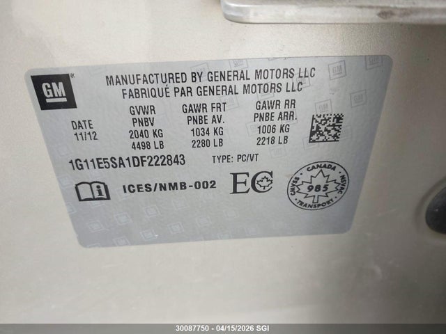 CHEVROLET MALIBU 2LT - 9