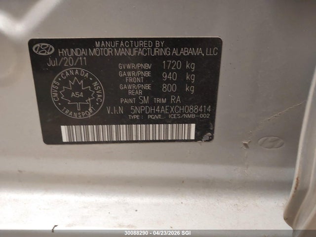 HYUNDAI ELANTRA GLS/LIMITED - 9