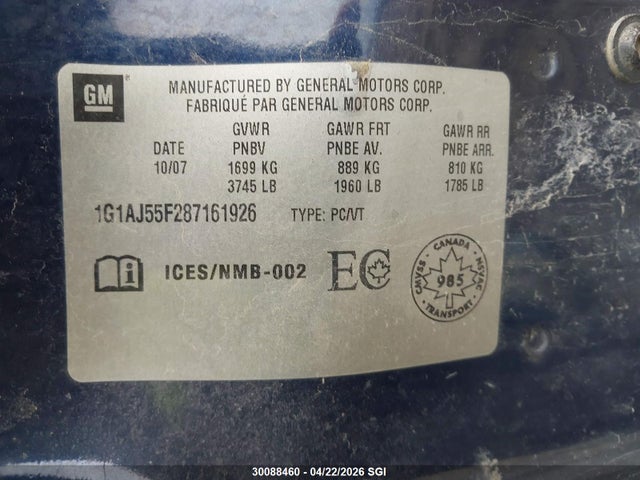 CHEVROLET COBALT LS - 9