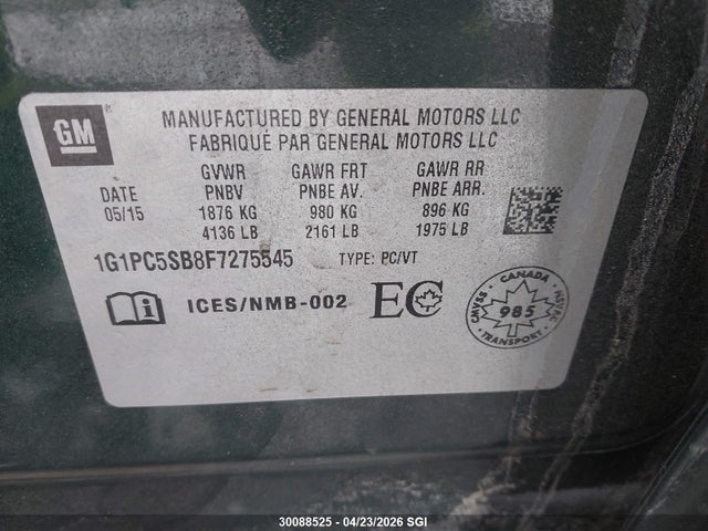 CHEVROLET CRUZE LT - 9