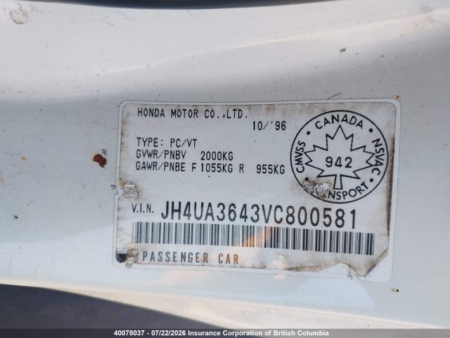 صورة 9 لـ 1997 Acura 3.2TL