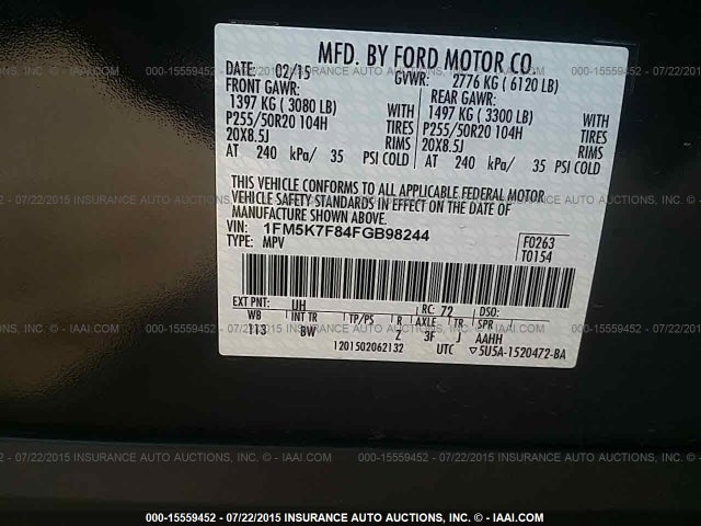 2017 FORD F-150 XL 4x4 Extended Cab Pickup 9