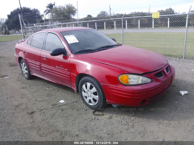 2002 PONTIAC GRAND AM SE1