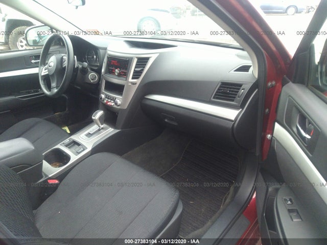 2012 SUBARU LEGACY VIN: 4S3BMBA69C3038146