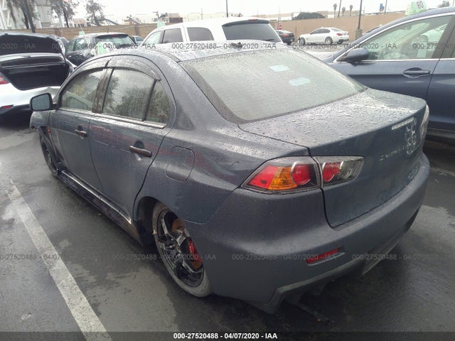 2014 MITSUBISHI EVO VIN: JA32W8FV1EU023827