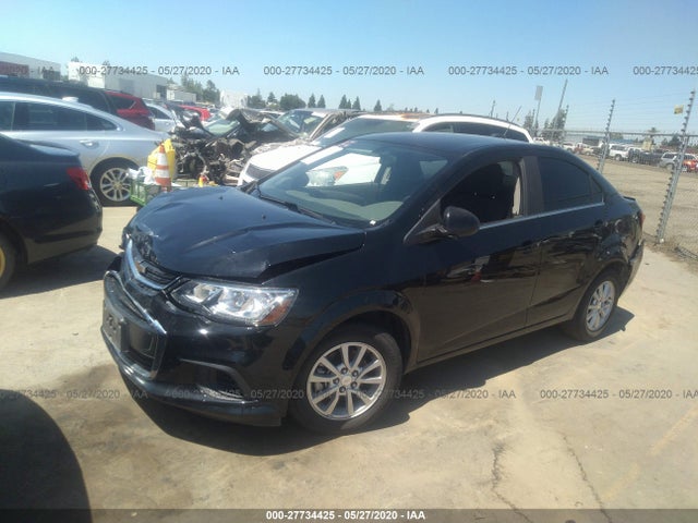 2018 CHEVROLET SONIC VIN: 1G1JD5SB8J4102167