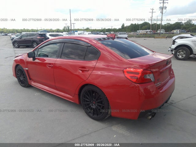 2016 SUBARU WRX VIN: JF1VA1J69G9812646