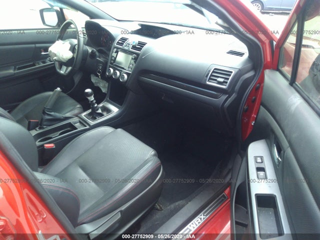 2016 SUBARU WRX VIN: JF1VA1J69G9812646