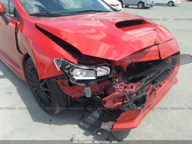 2016 SUBARU WRX VIN: JF1VA1J69G9812646