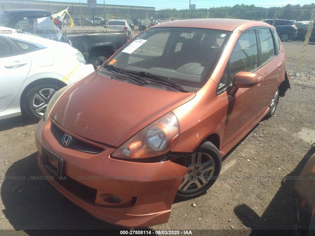 2008 HONDA FIT VIN: JHMGD38688S017060