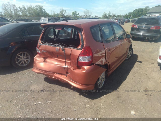 2008 HONDA FIT VIN: JHMGD38688S017060