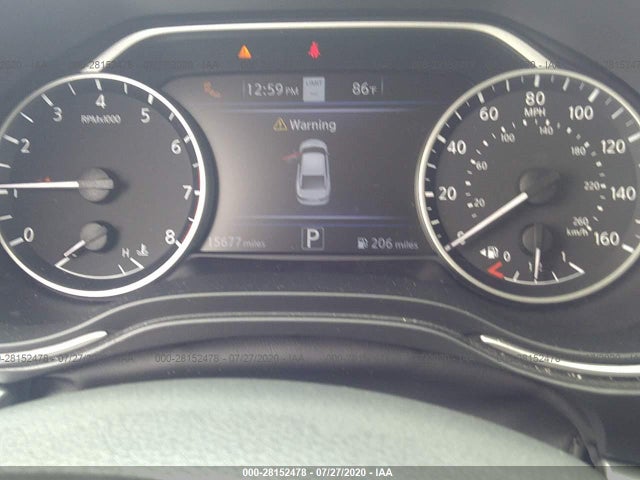2020 NISSAN MAXIMA VIN: 1N4AA6CV5LC360322