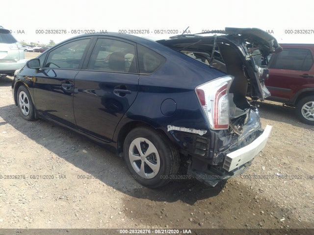 2015 TOYOTA PRIUS VIN: JTDKN3DU7F1917741