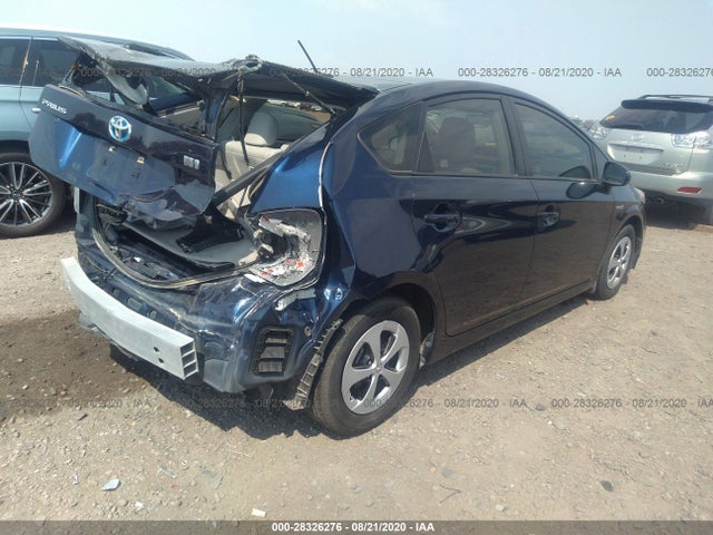 2015 TOYOTA PRIUS VIN: JTDKN3DU7F1917741
