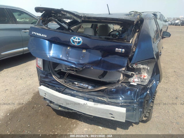 2015 TOYOTA PRIUS VIN: JTDKN3DU7F1917741