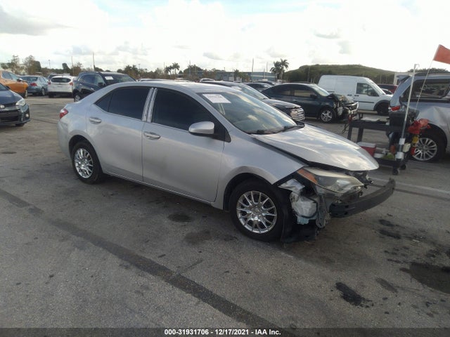 2014 TOYOTA COROLLA L/LE/S/S PLUS/LE PLUS