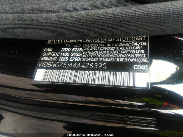 MERCEDES-BENZ S-CLASS - 9