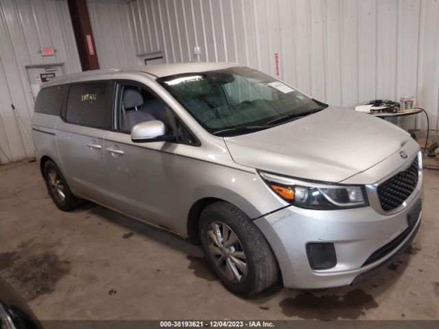 KNDMB5C15G6142218 | 2016 KIA sedona lx