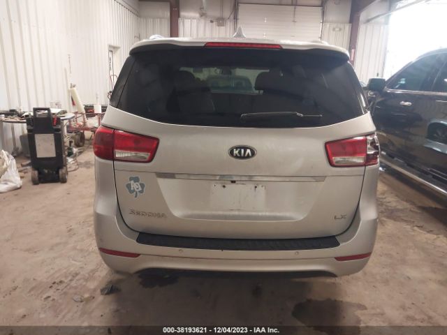 KNDMB5C15G6142218 | 2016 KIA sedona lx