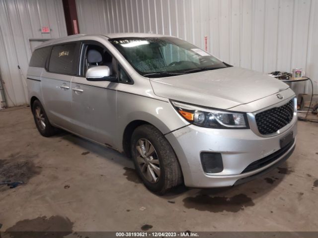 KNDMB5C15G6142218 | 2016 KIA sedona lx