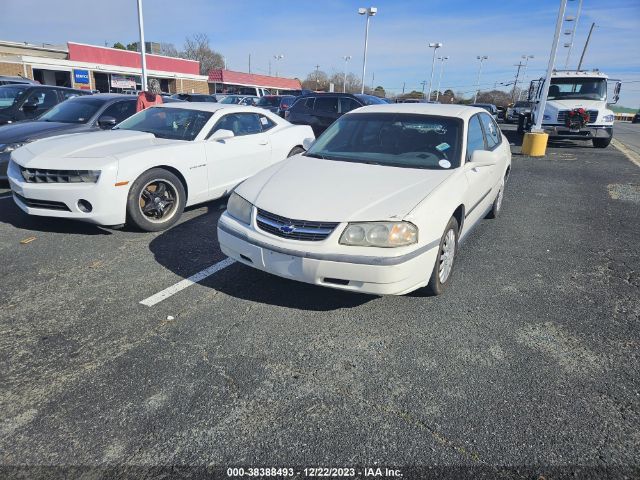 2G1WF55E819224787 | 2001 Chevrolet impala