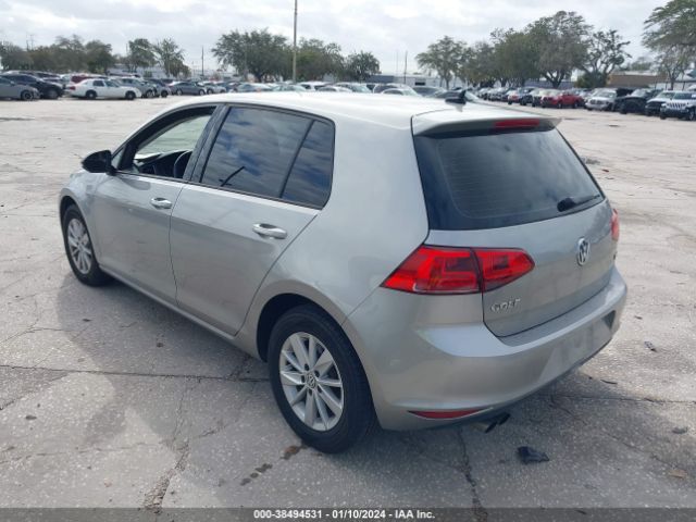 3VW217AU5FM094220 | 2015 Volkswagen golf tsi s 4-door