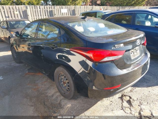 KMHDH4AE7GU479415 | 2016 Hyundai elantra se