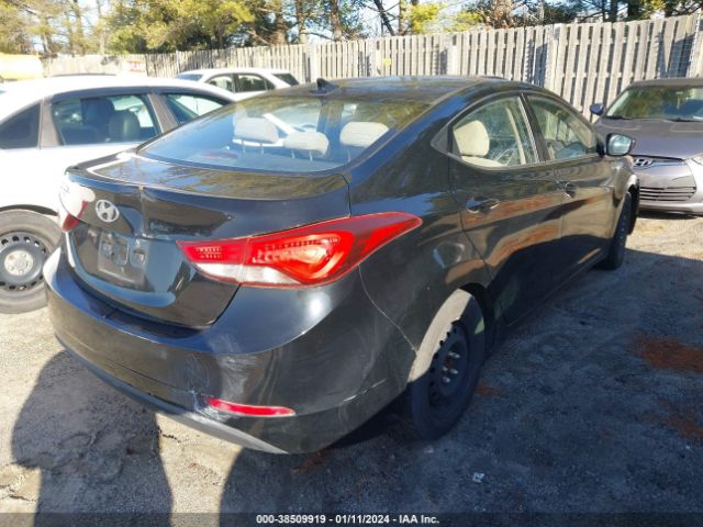 KMHDH4AE7GU479415 | 2016 Hyundai elantra se