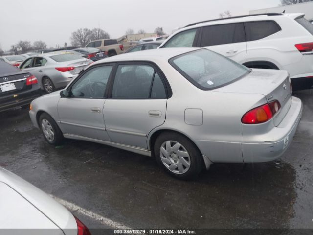 1NXDR12E31Z464693 | 2001 Toyota corolla s