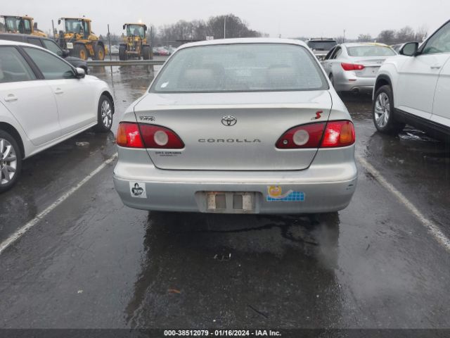 1NXDR12E31Z464693 | 2001 Toyota corolla s