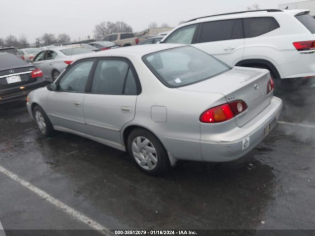 1NXDR12E31Z464693 | 2001 Toyota corolla s