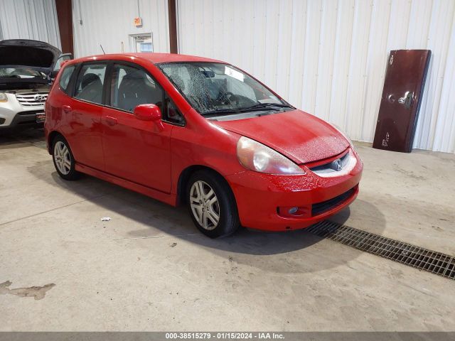 JHMGD38697S055069 | 2007 Honda fit sport