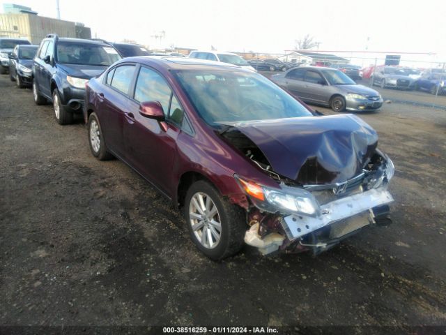 2HGFB2F8XCH530958 | 2012 Honda civic ex