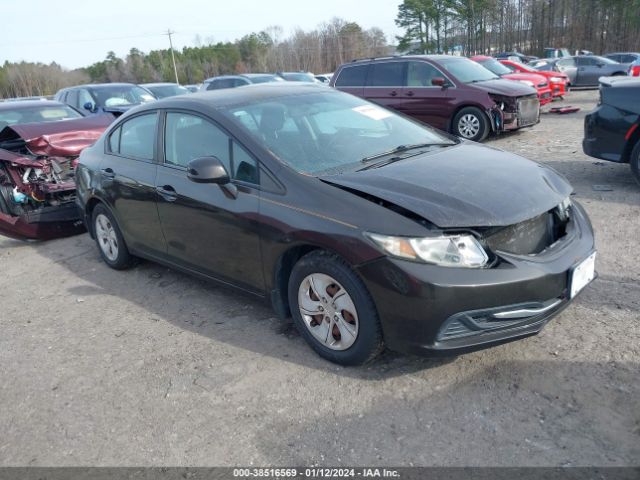 2HGFB2F59DH504181 | 2013 Honda civic lx