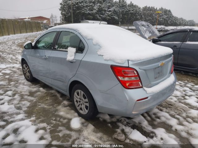 1G1JB5SH1H4153725 | 2017 Chevrolet sonic ls auto