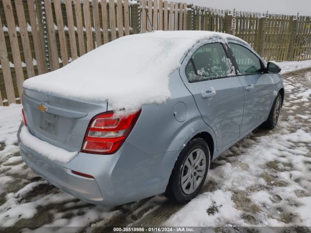 1G1JB5SH1H4153725 | 2017 Chevrolet sonic ls auto