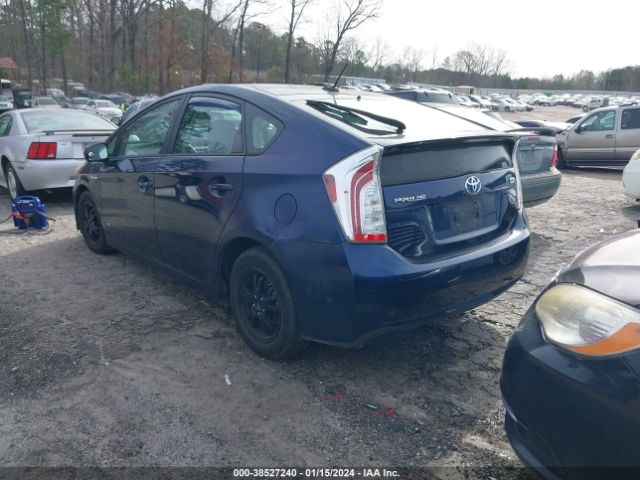 JTMBFREVXJJ242547 | 2012 Toyota prius three