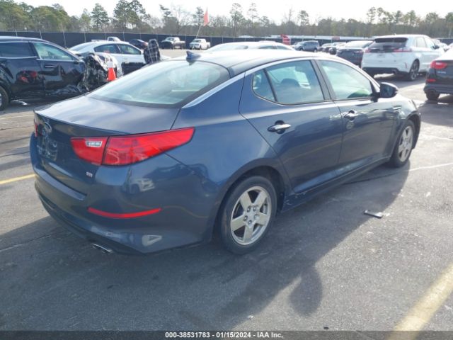 KNAGM4A71F5616580 | 2015 KIA optima lx