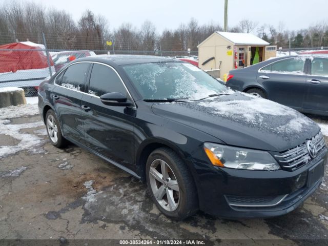 1VWBN7A31CC036064 | 2012 Volkswagen passat 2.0l tdi se