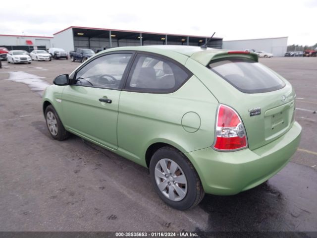 3N1BC1CPXAL372113 | 2008 Hyundai accent gs