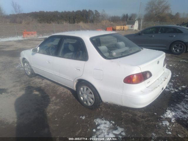 2T1BR12E11C496642 | 2001 Toyota corolla le