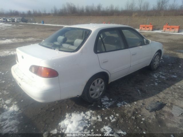 2T1BR12E11C496642 | 2001 Toyota corolla le